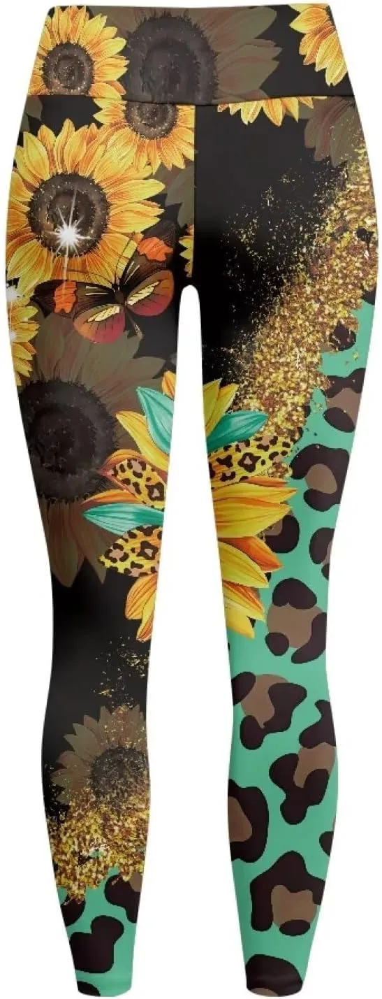 Women's Activewear Leggings Tummy Control Yoga Pants Women Plus Size Yoga Compression Leggings