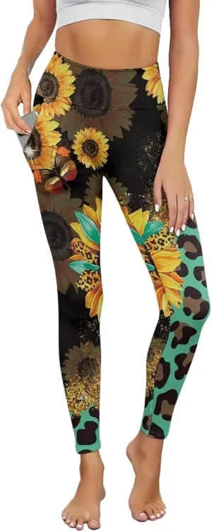 Women's Activewear Leggings Tummy Control Yoga Pants Women Plus Size Yoga Compression Leggings
