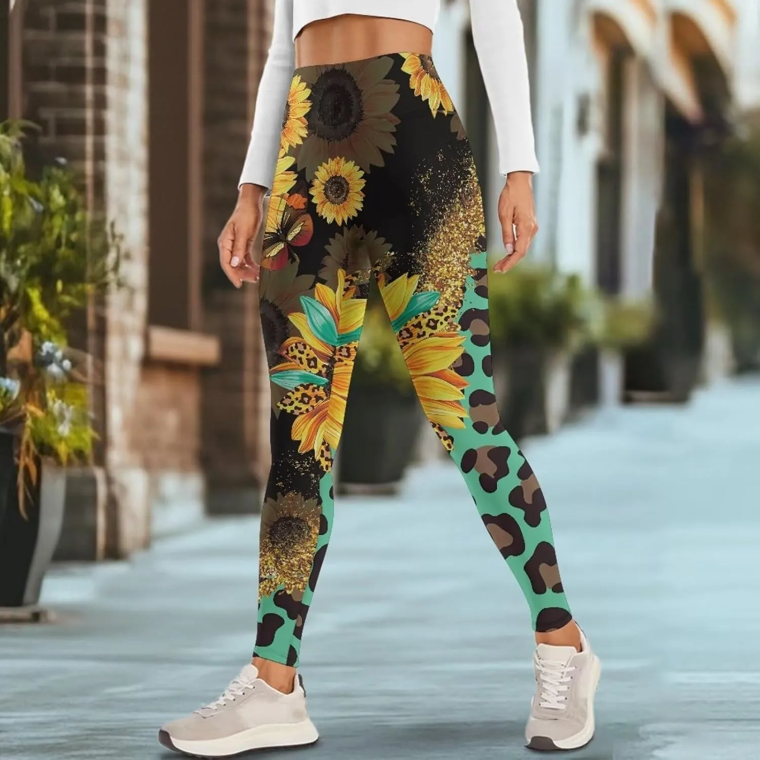 Women's Activewear Leggings Tummy Control Yoga Pants Women Plus Size Yoga Compression Leggings