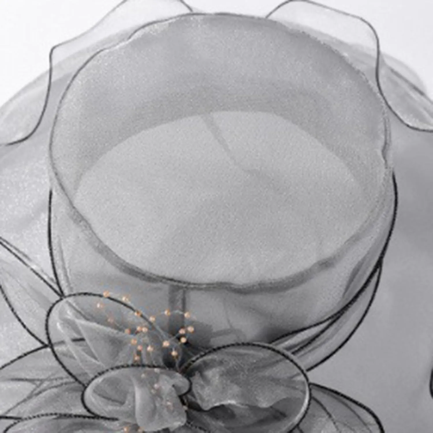 Womens Church Kentuck𝚢-Derby Hat Wide Brim Tea Party Wedding Cap Fascinators Dress Party Wedding Holiday