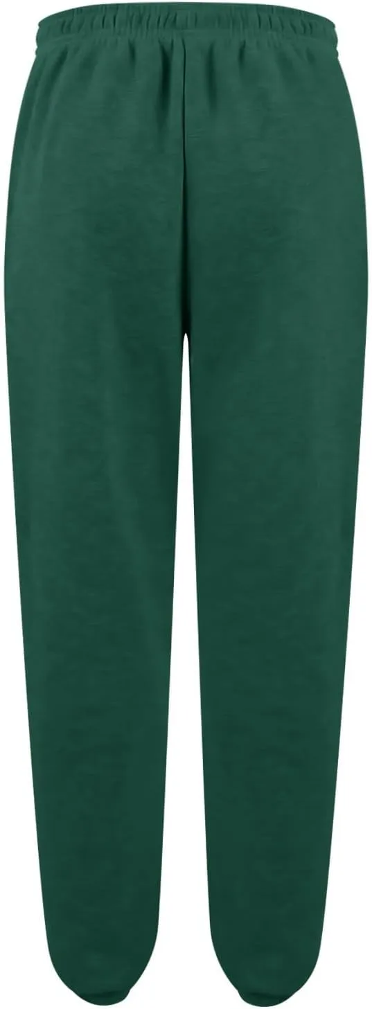 Womens Joggers Fleece Elastic Waist Baggy Sweatpants Trendy Cinch Bottom Joggers with Pockets Athletic Pants