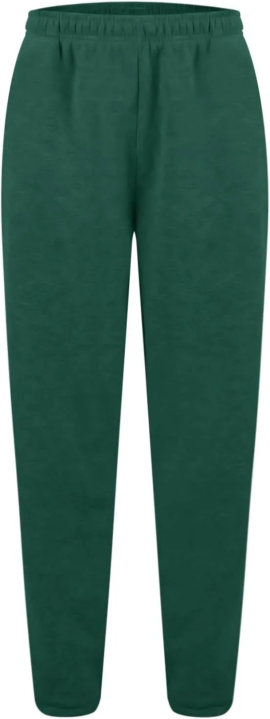 Womens Joggers Fleece Elastic Waist Baggy Sweatpants Trendy Cinch Bottom Joggers with Pockets Athletic Pants
