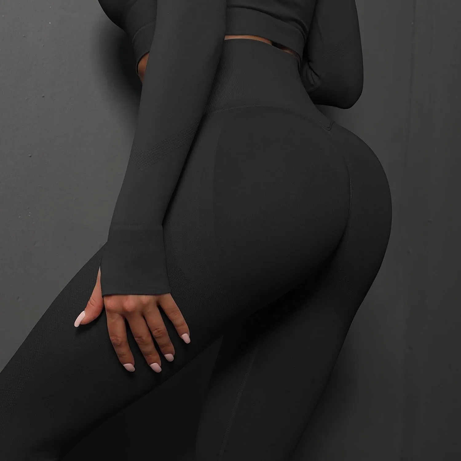 Women's Seamless Leggings Stretchy High Waist Slimming Booty Yoga Pants Workout Running Butt Lift Tights