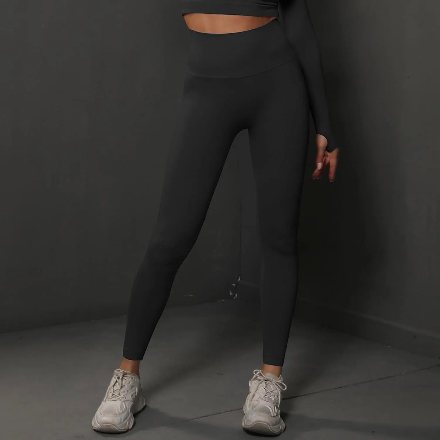 Women's Seamless Leggings Stretchy High Waist Slimming Booty Yoga Pants Workout Running Butt Lift Tights