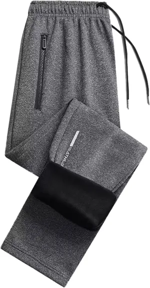 Women's Sherpa Lined Sweatpants Winter Warm Fleece Pants Water Resistant Thermal Pants for Lounge Outdoor Fleece Pant