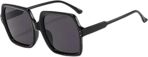 Women's Street Selfie Large Frame Sunglasses Men's Outdoor Driving Daily Commuting Sports Sun glasses