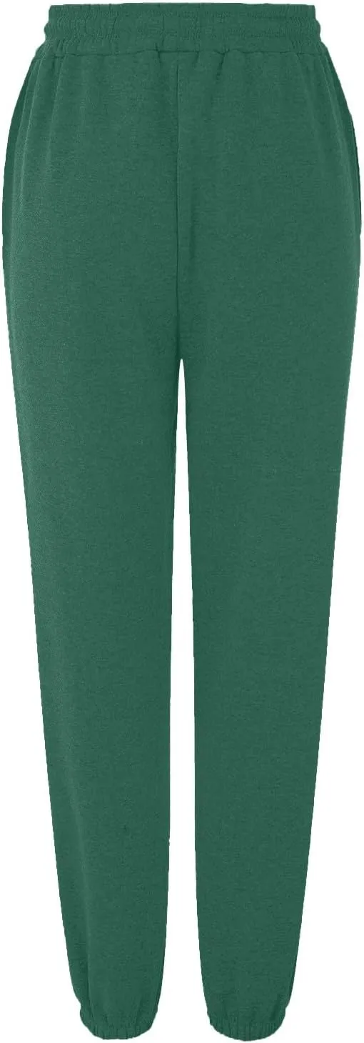 Womens Sweatpants High Waisted Baggy Workout Jogger Pants with Pockets Trousers Fall Clothes for Women 2024