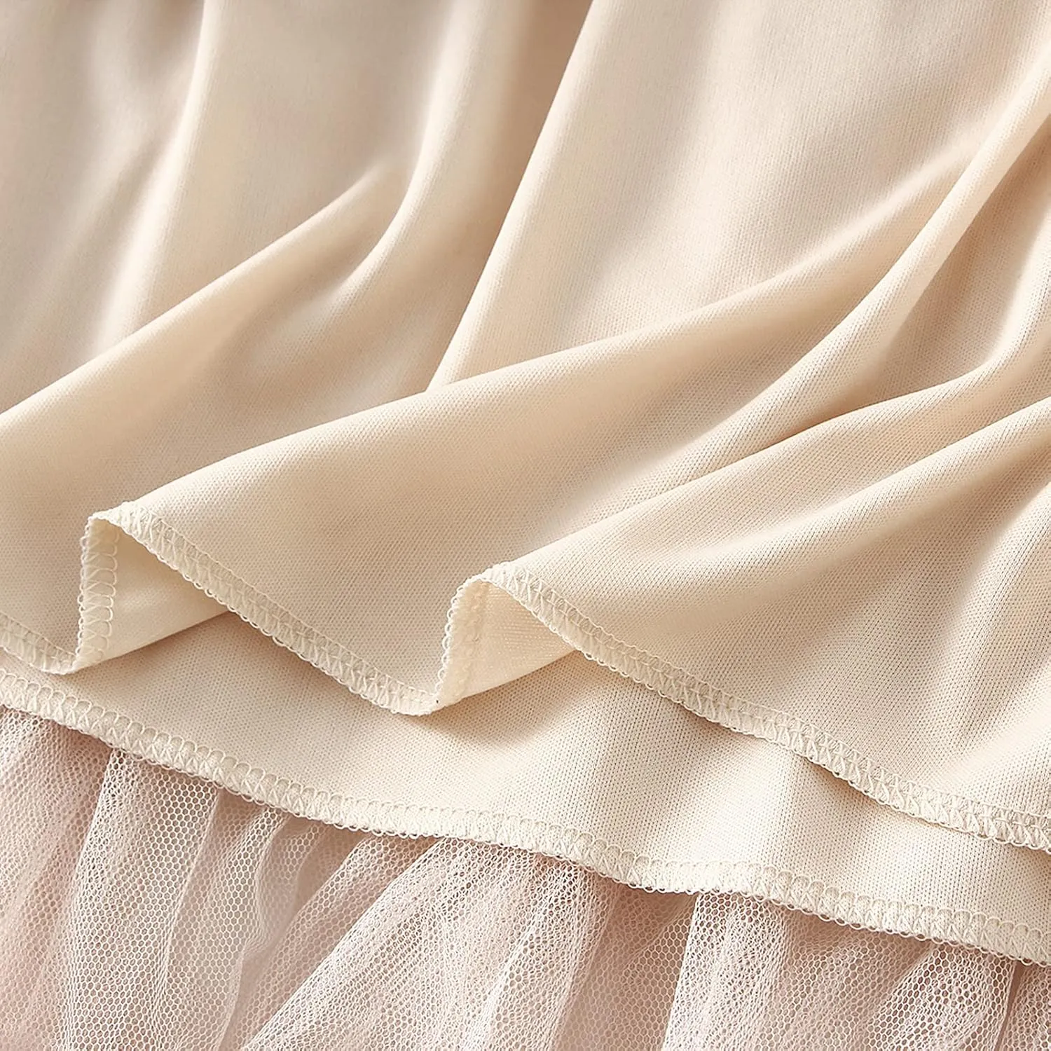 Women's Tulle Long Skirt Elastic Waist Mesh Pleated Maxi Skirt Ruffle Tiered Layered Tulle Tutu Skirt Cake Skirt