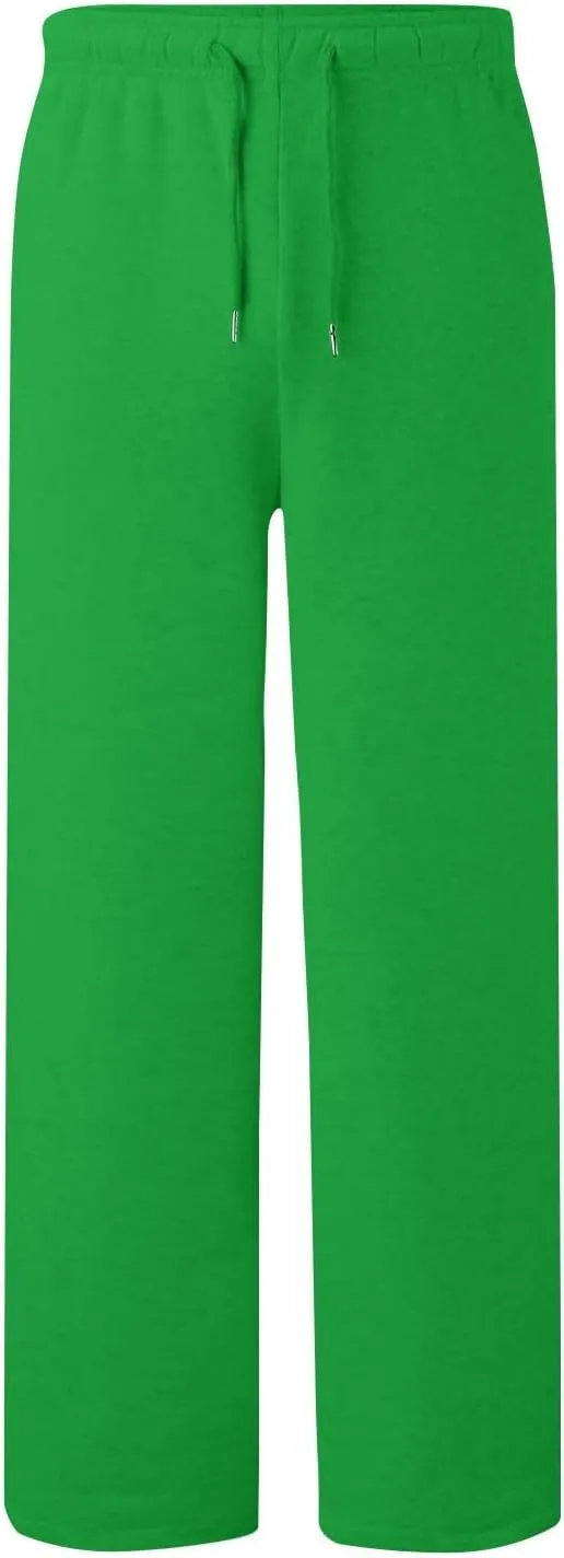 Womens Wide Leg Sweatpants Casual Comfy Drawstring Low Rise Lounge Pants Baggy Fleece Joggers with Pockets
