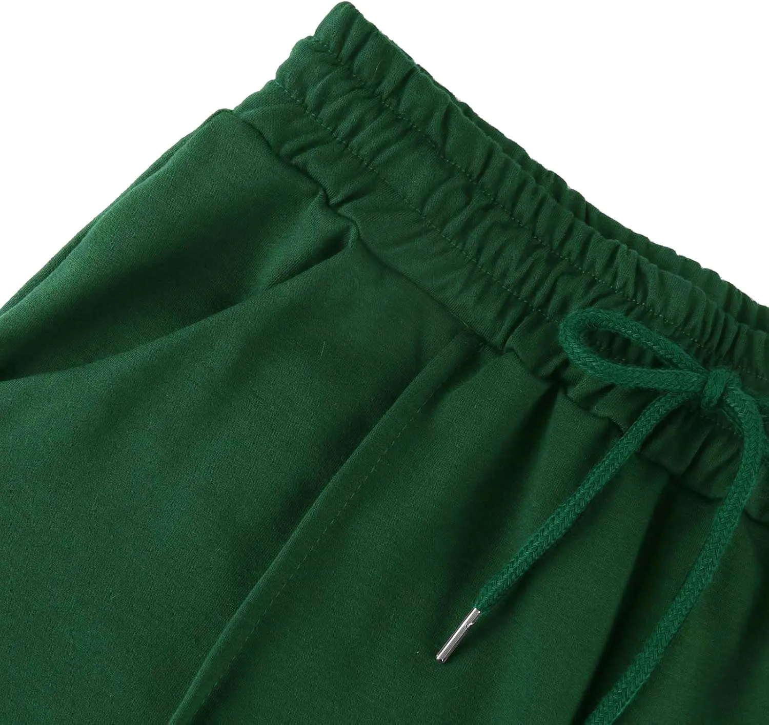 Womens Wide Leg Sweatpants Casual Drawstring High Waisted Flared Sweatpants Baggy Lightweight Joggers with Pockets