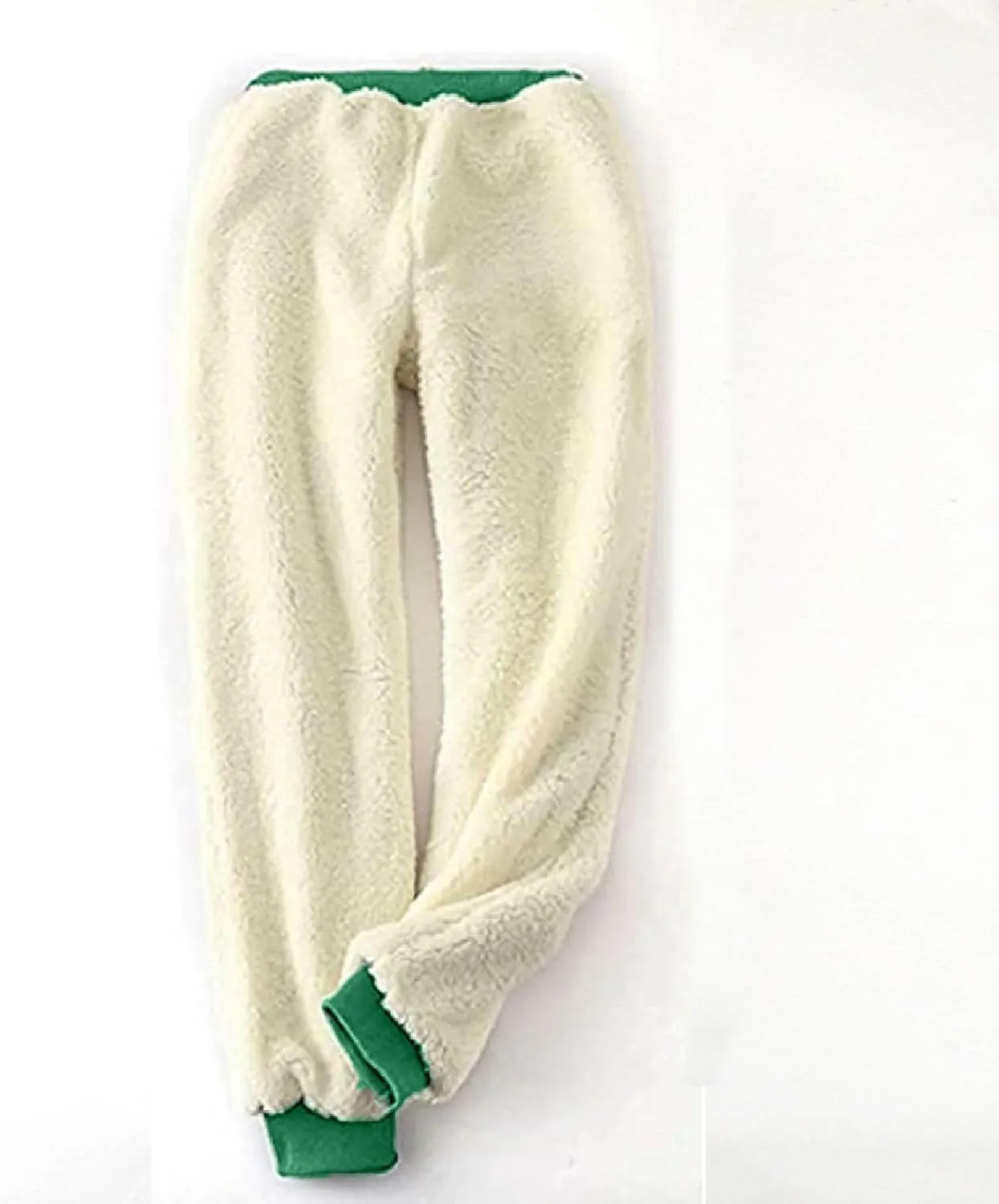 Women's Winter Warm Fleece Lined Joggers Pants Casual Fashion Solid Color Sweatpants Plus Size Pants with Pockets