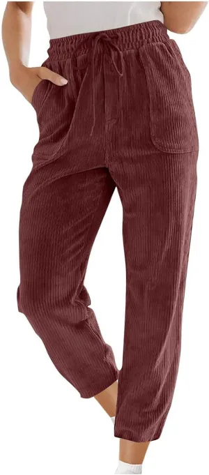 Womens Yellow Pants Women's Pants Red Sweatpants Women Sweatpants Women Athletic Pants for Women