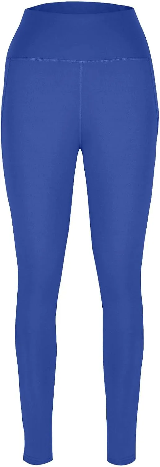 Workout Leggings with Pockets for Women High Waisted Tummy Control Aesthetic Black Hip Lift Yoga Pants Activewear
