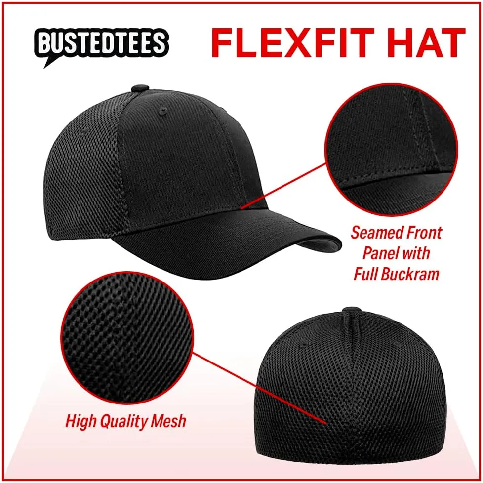 XRP Hat Fitted Flexfit Hats Crypto Baseball Cap for Mens & Womens Ultrafibre Breathable Mesh Side for Casual Wear