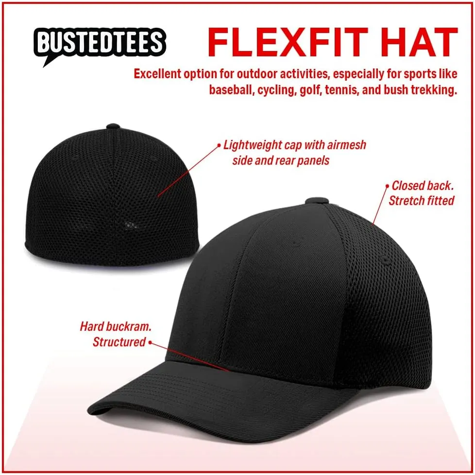 XRP Hat Fitted Flexfit Hats Crypto Baseball Cap for Mens & Womens Ultrafibre Breathable Mesh Side for Casual Wear