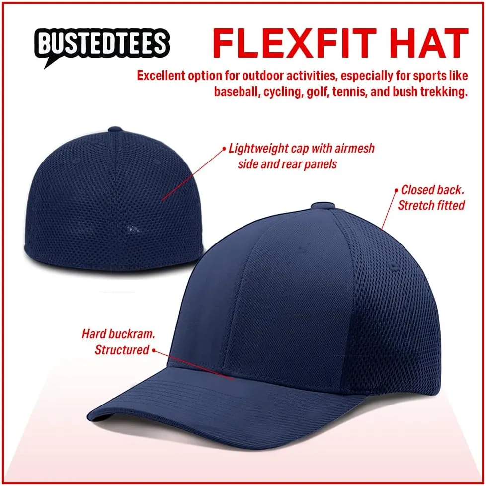 XRP Logo Hat Fitted Flexfit Hats Crypto Baseball Cap Ultrafibre Breathable Mesh Side for Casual Wear