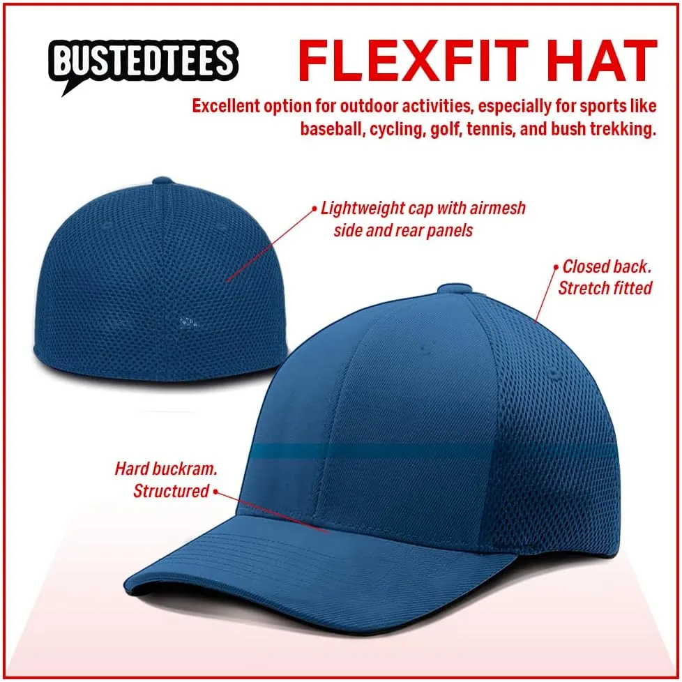 XRP Logo Hat Fitted Flexfit Hats Crypto Baseball Cap Ultrafibre Breathable Mesh Side for Casual Wear