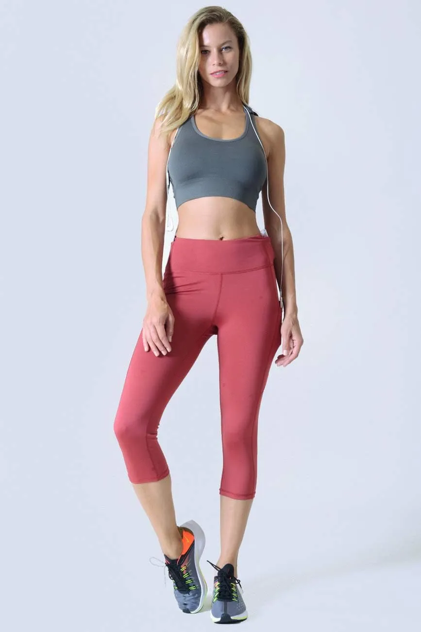 YELETE Women's Jogging Pants High Waist Lattice Ankle Cutout Workout Leggings with Pockets
