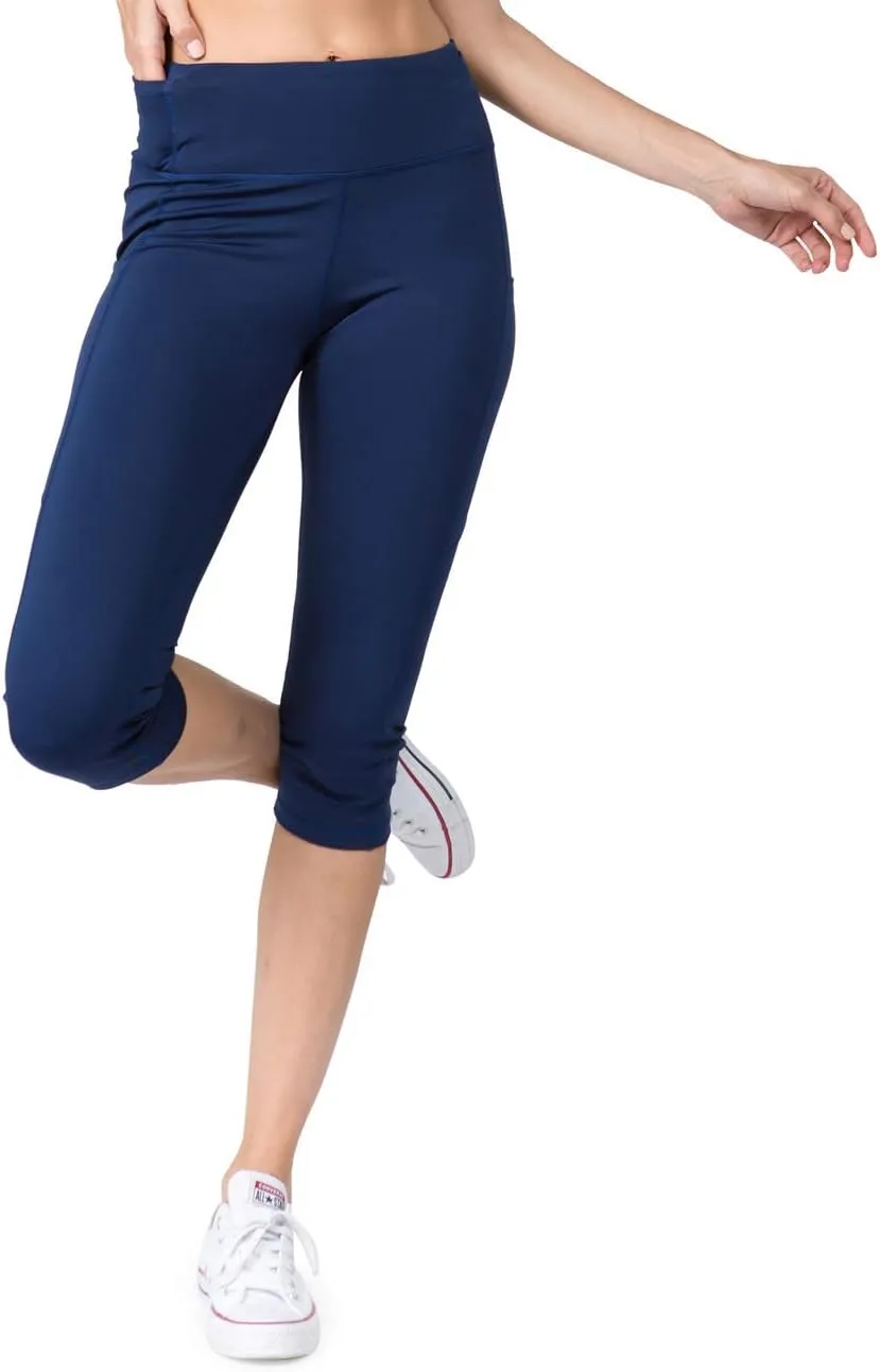 YELETE Women's Jogging Pants High Waist Lattice Ankle Cutout Workout Leggings with Pockets