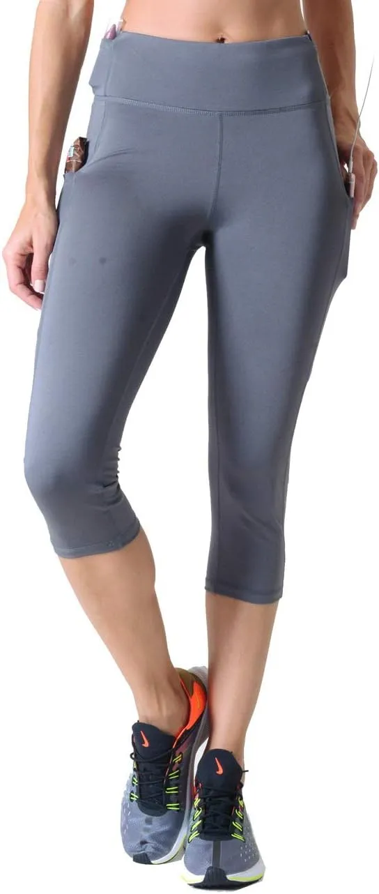 YELETE Women's Jogging Pants High Waist Lattice Ankle Cutout Workout Leggings with Pockets