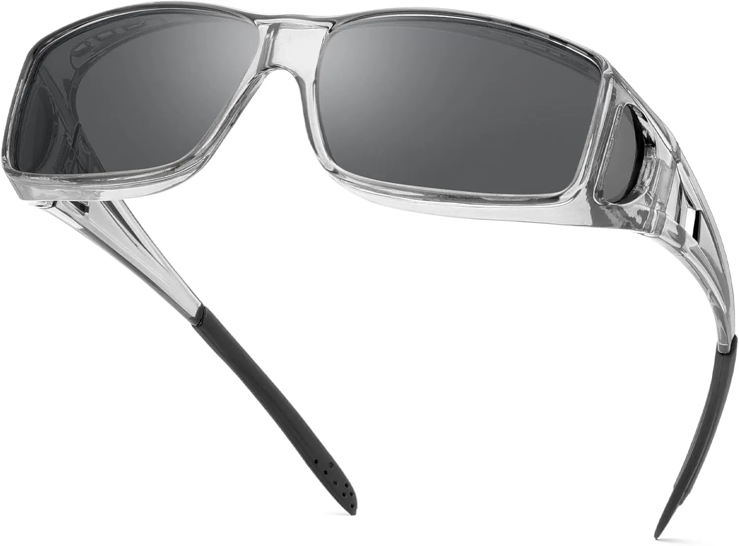 YIMI Wrap Around Fashion Sunglasses Polarized Lens Wear Over Prescription Glasses Fit Over Regular Eyeglasses UV Protection