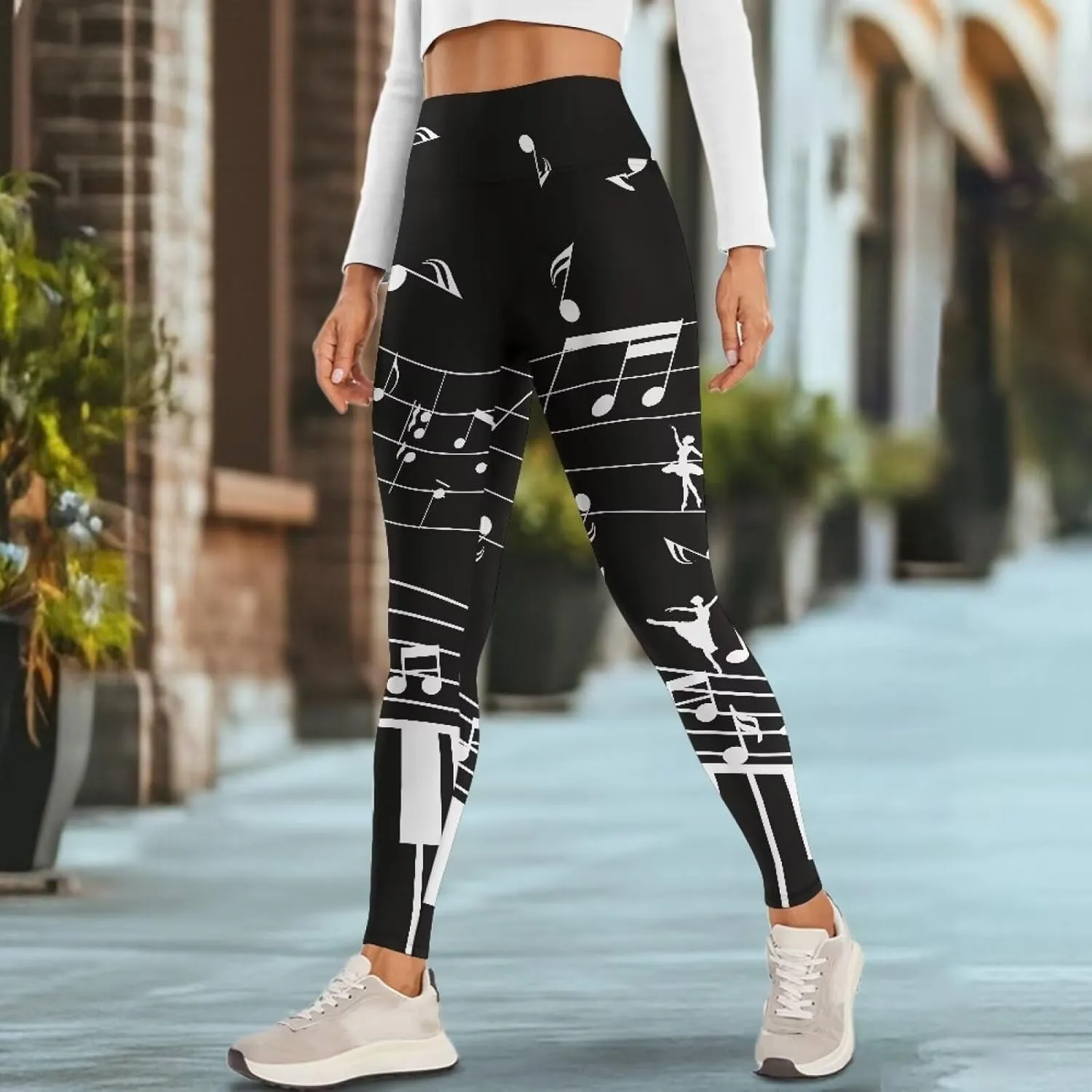 Yoga Pants Women Plus Size Leggings with Pockets Tummy Control Activewear Leggings for Womens