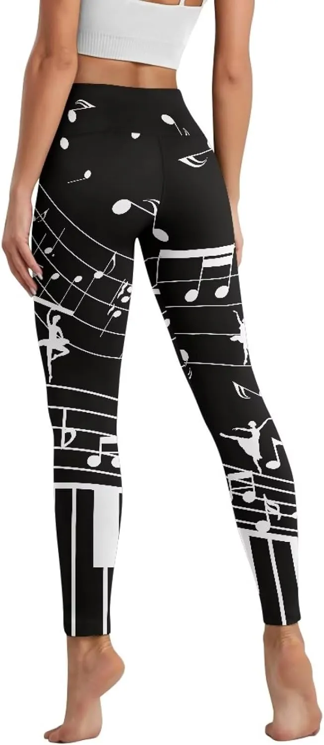 Yoga Pants Women Plus Size Leggings with Pockets Tummy Control Activewear Leggings for Womens