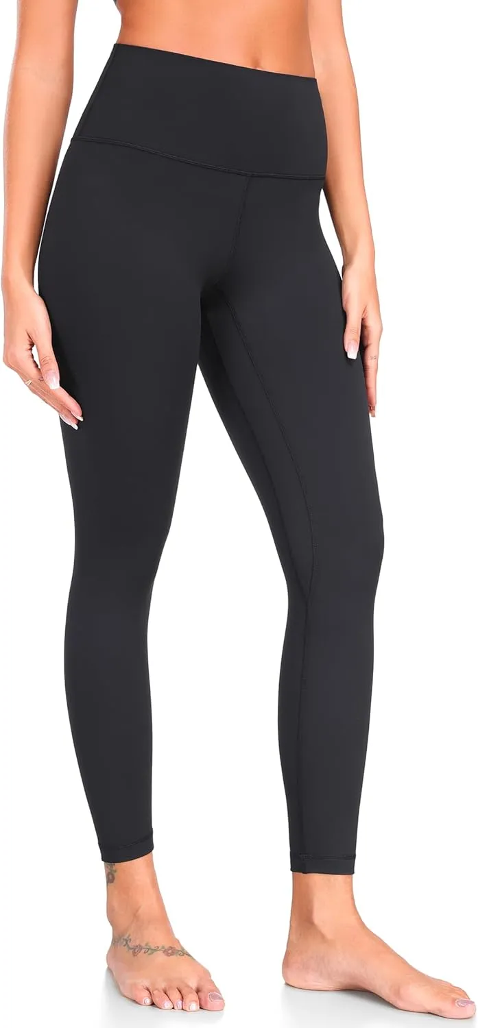 YUNOGA Women's High Waisted Leggings Tummy Control Workout Leggings with Inner Pocket Buttery Soft Activewear Yoga Pants