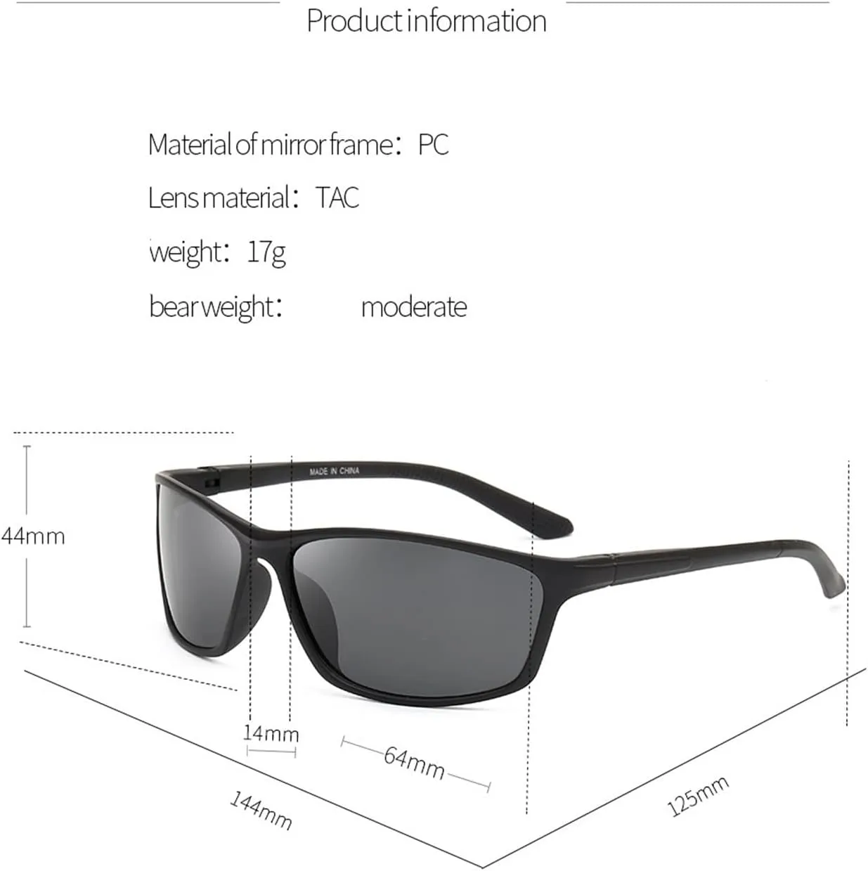 ZENYS Outdoor Sports Polarized Men's Driving Drivers Cycling And Fishing Sunglasses